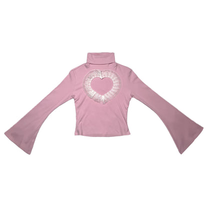 'PRETTIEST PRINCESS' Turtleneck Top